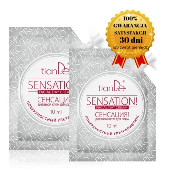 Krem do twarzy na dzień „Sensacja” (10105)