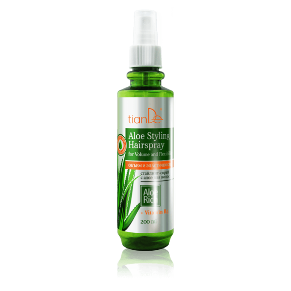 Spray do stylizacji włosów z aloesem „Objętość i elastyczność” (20144)