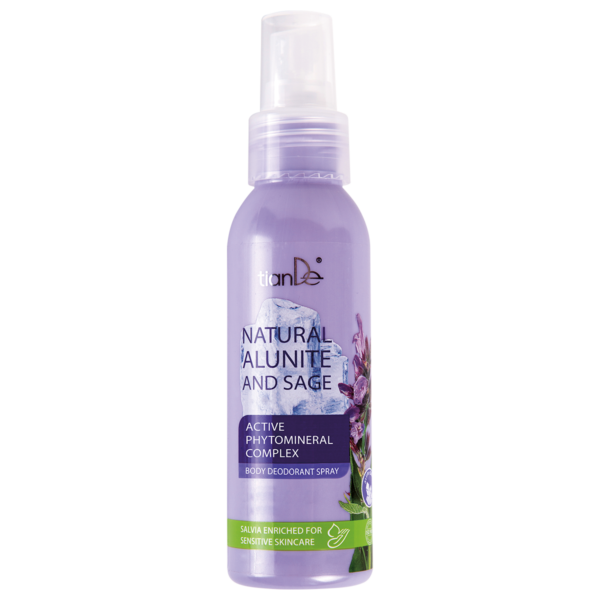 Dezodorant do ciała – spray „Naturalny ałunit i szałwia (30115)