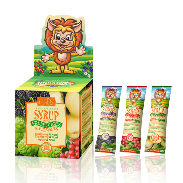 Syrop z sokami owocowymi i witaminami (640102)