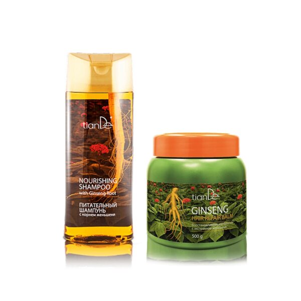 Zestaw żen-szeń - Szampon do włosów + balsam (20102,20115)