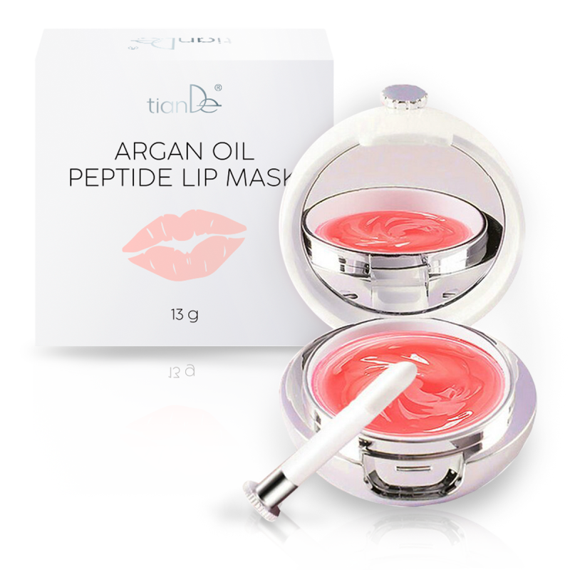 Peptydowa maska do ust z olejkiem arganowym (80145) Argan Oil Peptide Lip Mask, 13 g