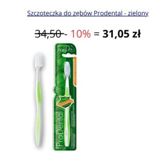 12 300x300 - Szczoteczka do zębów Prodental - zielony