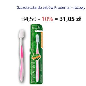 13 300x300 - Szczoteczka do zębów Prodental- różowy
