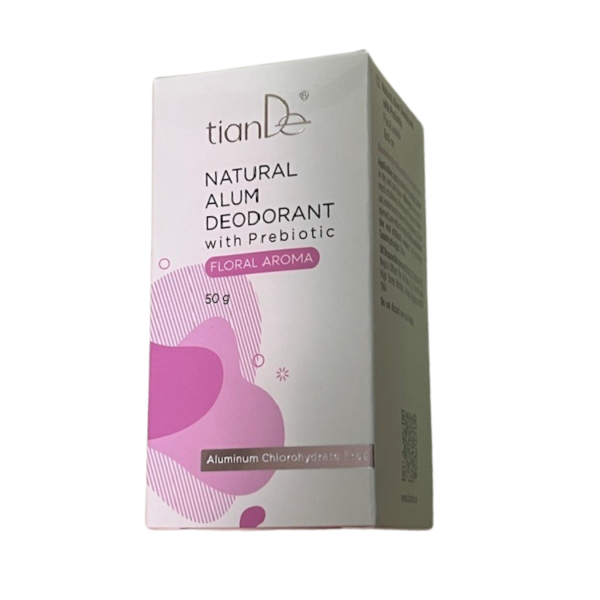 Naturalny dezodorant z prebiotykiem o aromacie kwiatowym (60153)