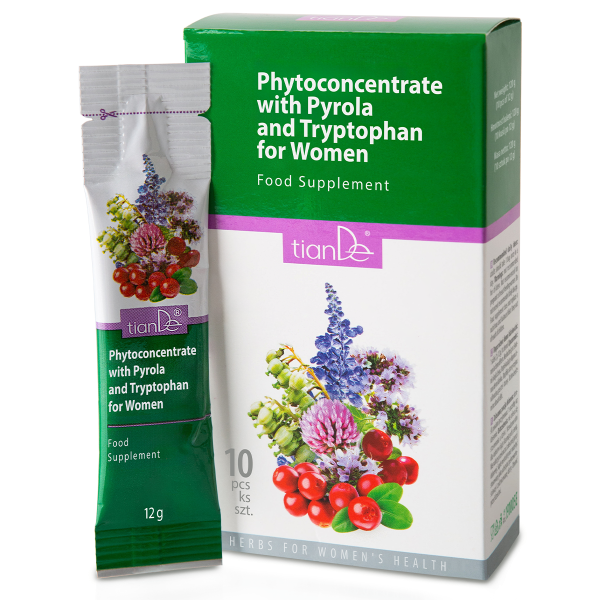Fitokoncentrat z gruszyczką i tryptofanem dla kobiet, 120 g (191005)