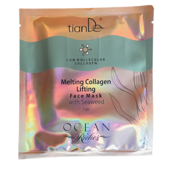 56007 Roztapiająca się kolagenowa liftingująca maska do twarzy z algami (56007)